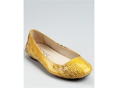 michael kors wide flats|Michael Kors snakeskin flats.